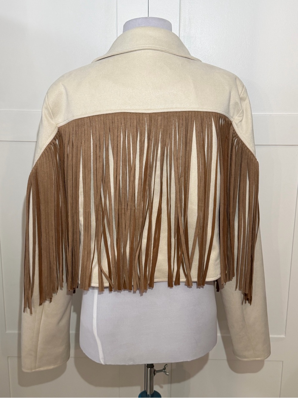 Saints & Hearts Fringed Short Jacket L - Picture 4 of 9